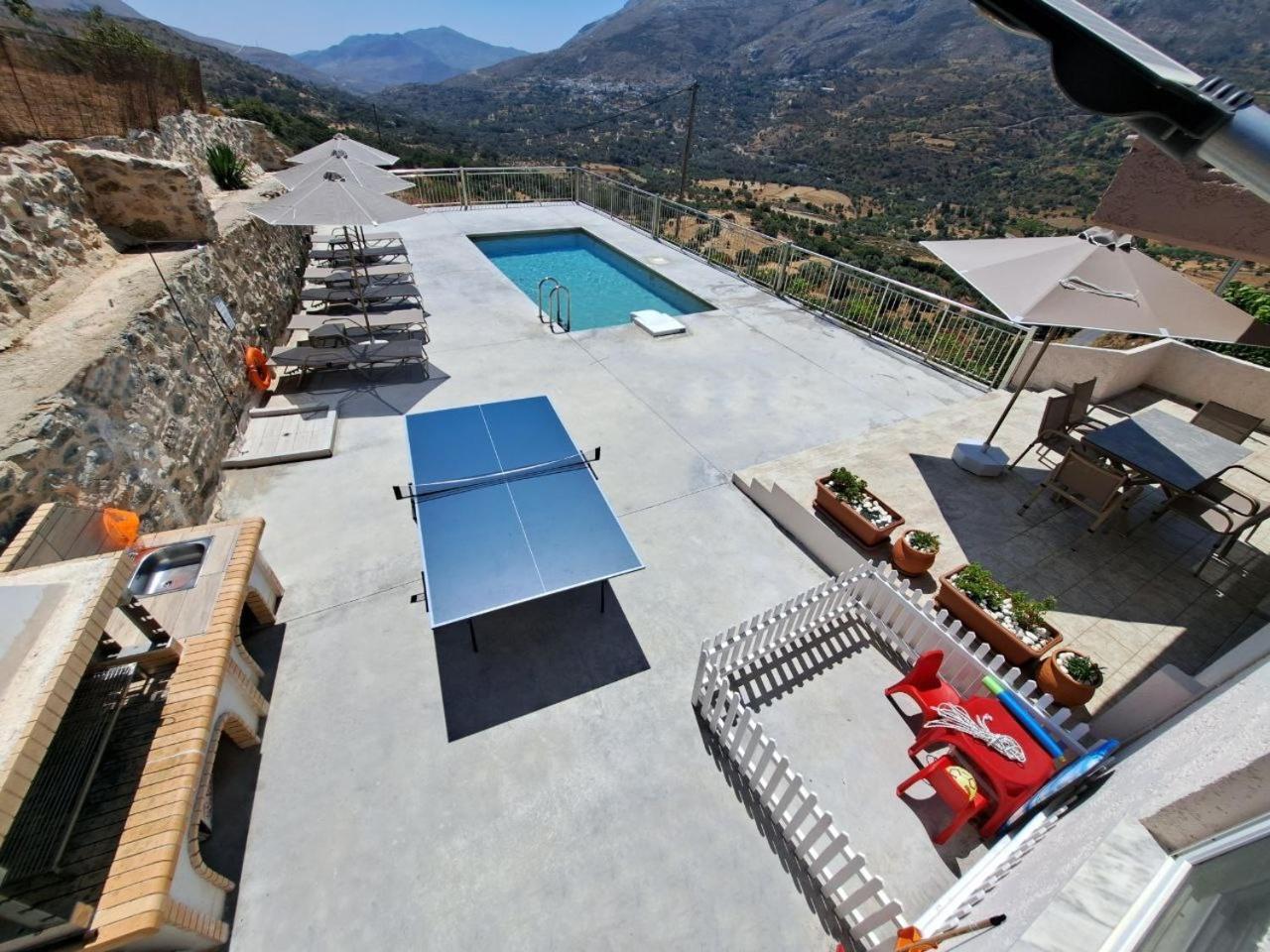 Villa Tzekos Kendrochori Buitenkant foto